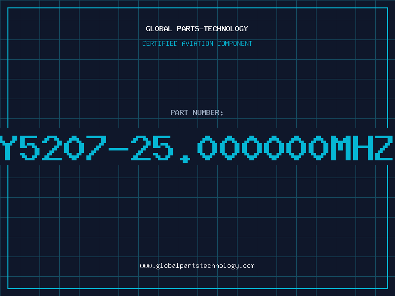 Aviation Part Y5207-25.000000MHZ
