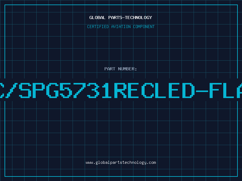 Aviation Part Y5731REC/SPG5731RECLED-FLAT-GREEN