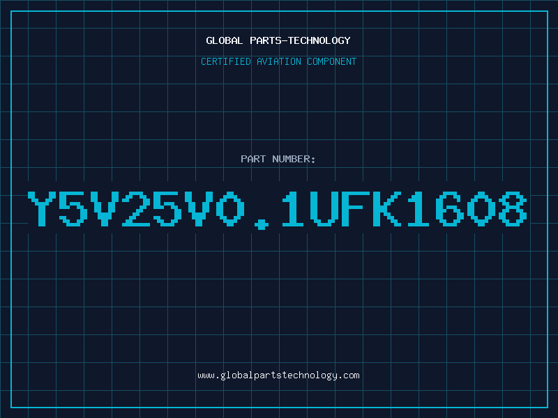 Aviation Part Y5V25V0.1UFK1608