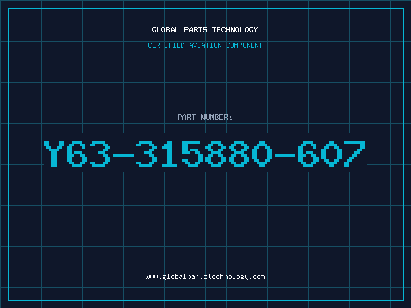 Aviation Part Y63-315880-607