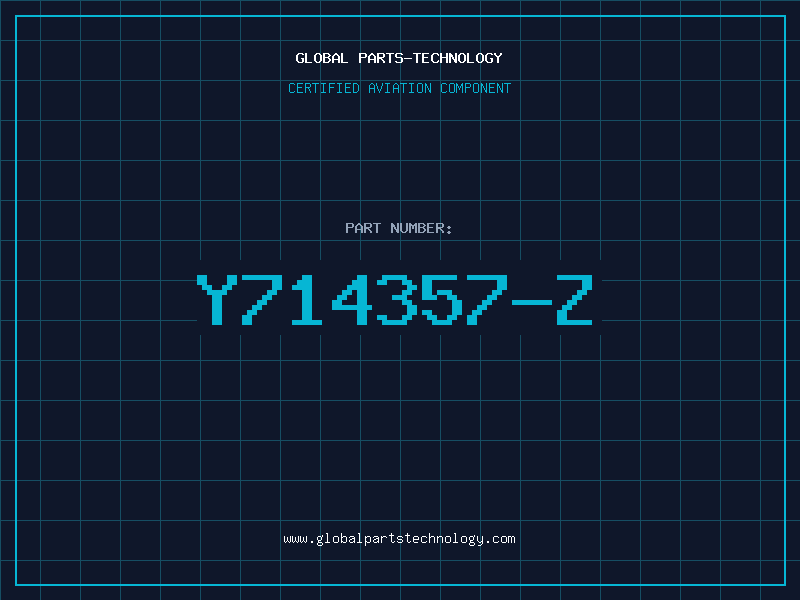 Aviation Part Y714357-Z