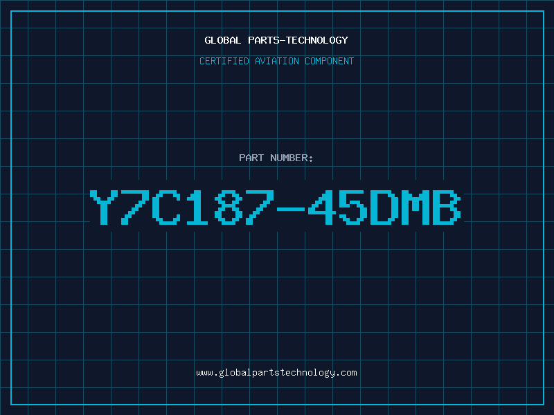 Aviation Part Y7C187-45DMB