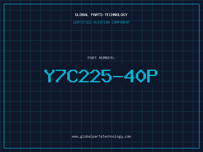 Aviation Part Y7C225-40P