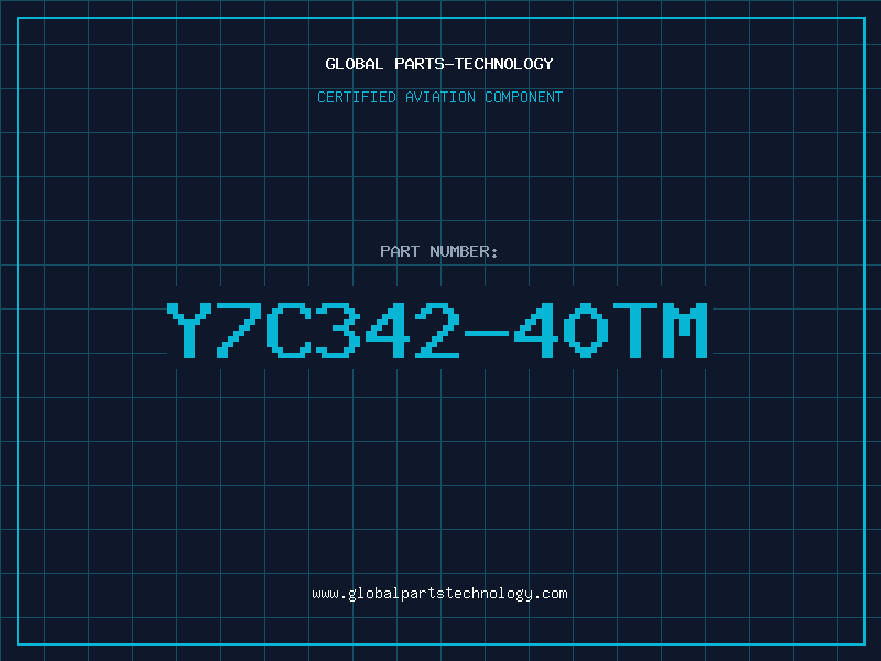 Aviation Part Y7C342-40TM
