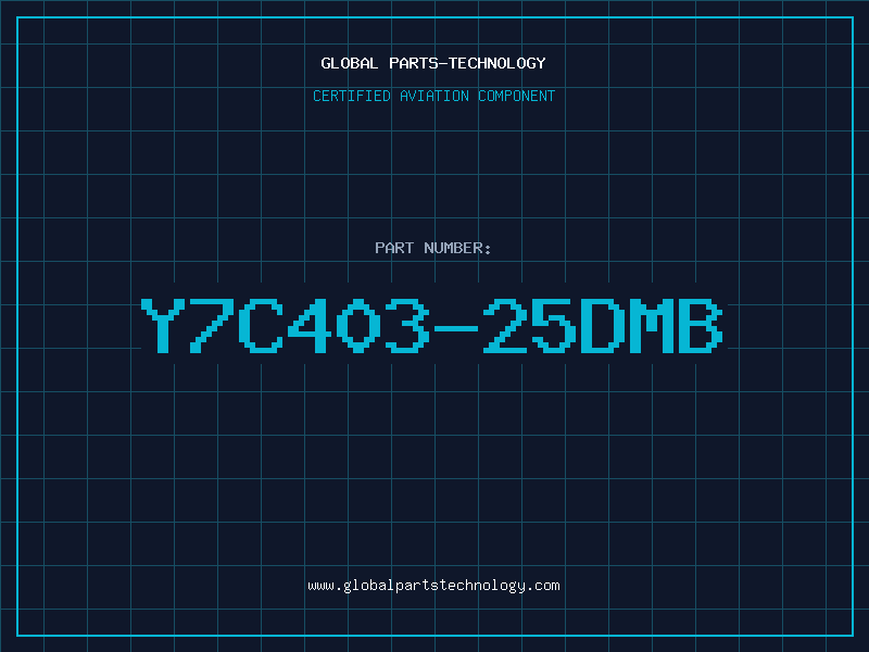 Aviation Part Y7C403-25DMB