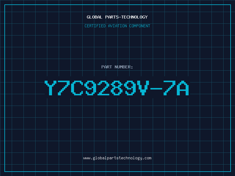 Aviation Part Y7C9289V-7A