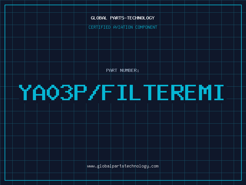 Aviation Part YA03P/FILTEREMI