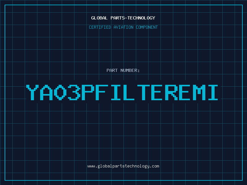 Aviation Part YA03PFILTEREMI