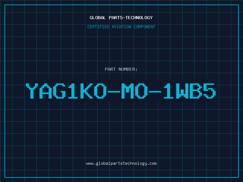 Aviation Part YAG1KO-MO-1WB5