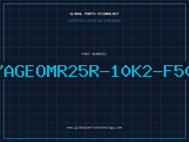 Aviation Part YAGEOMR25R-10K2-F50