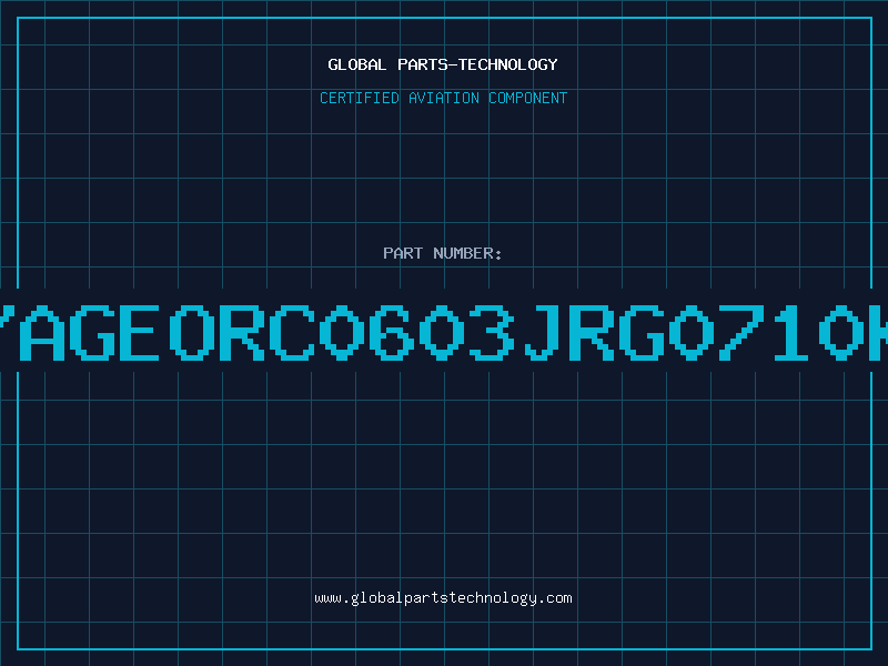 Aviation Part YAGEORC0603JRG0710K
