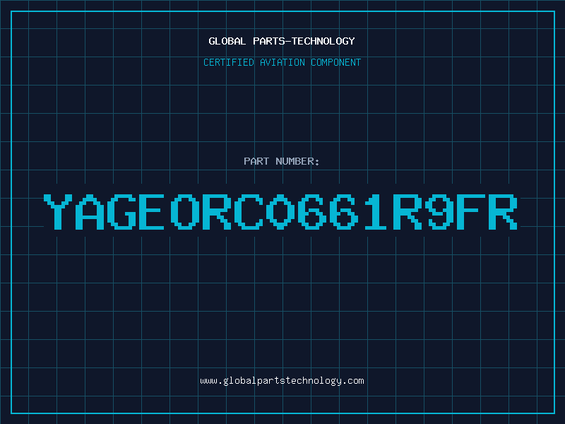 Aviation Part YAGEORC0661R9FR