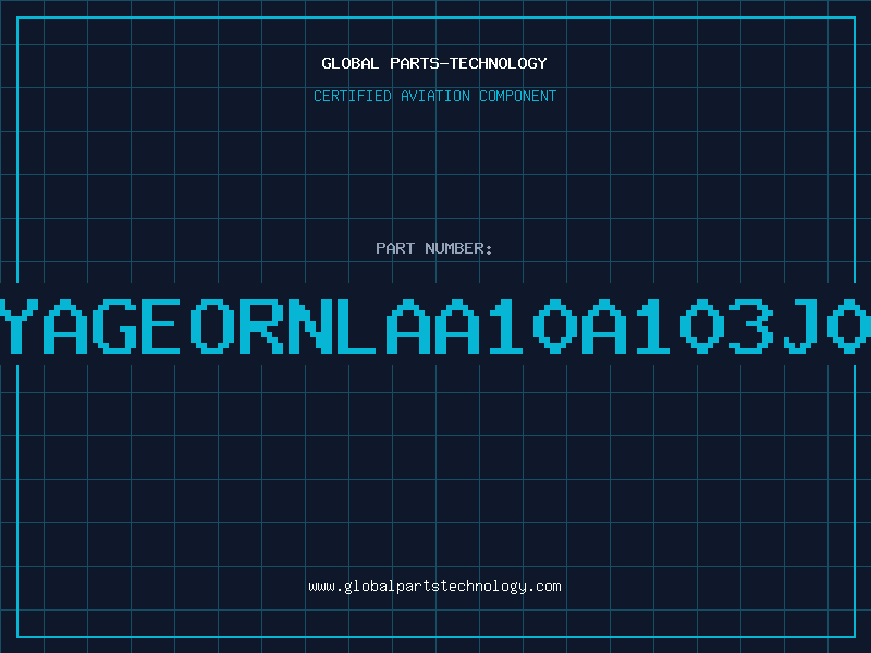 Aviation Part YAGEORNLAA10A103J0
