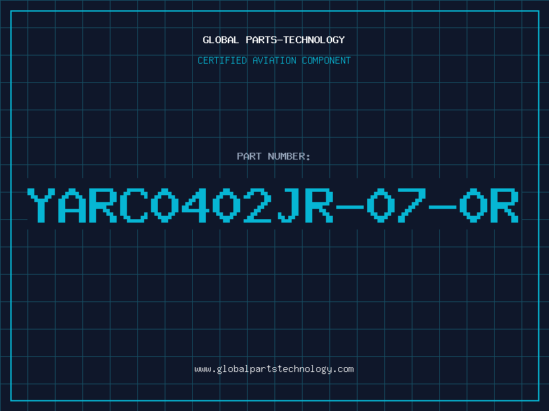 Aviation Part YARC0402JR-07-0R