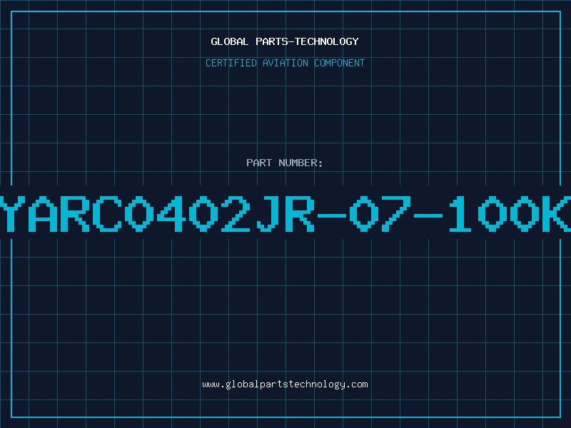 Aviation Part YARC0402JR-07-100K
