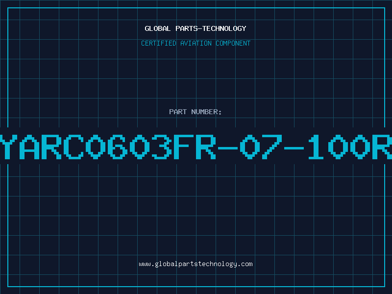 Aviation Part YARC0603FR-07-100R