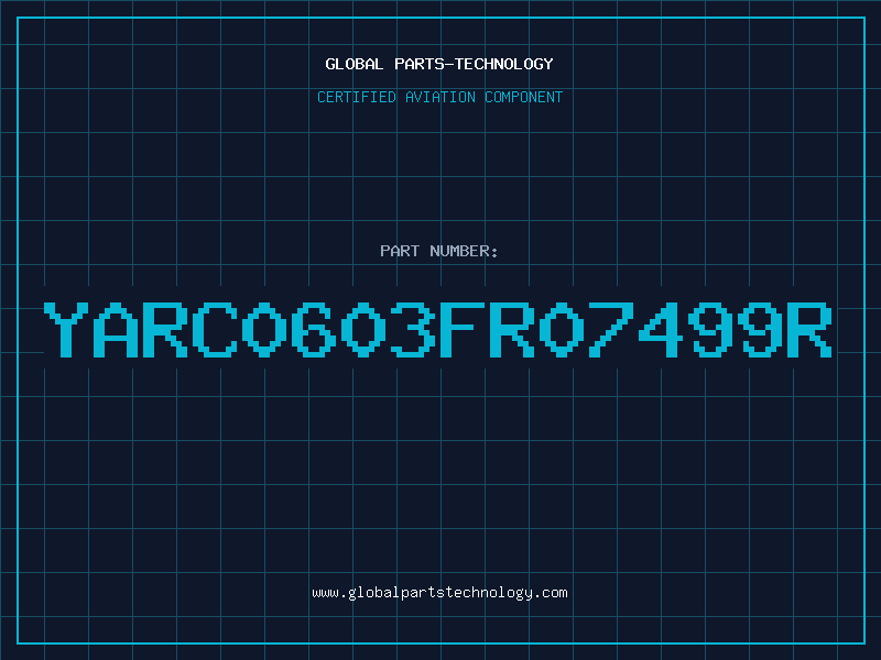 Aviation Part YARC0603FR07499R