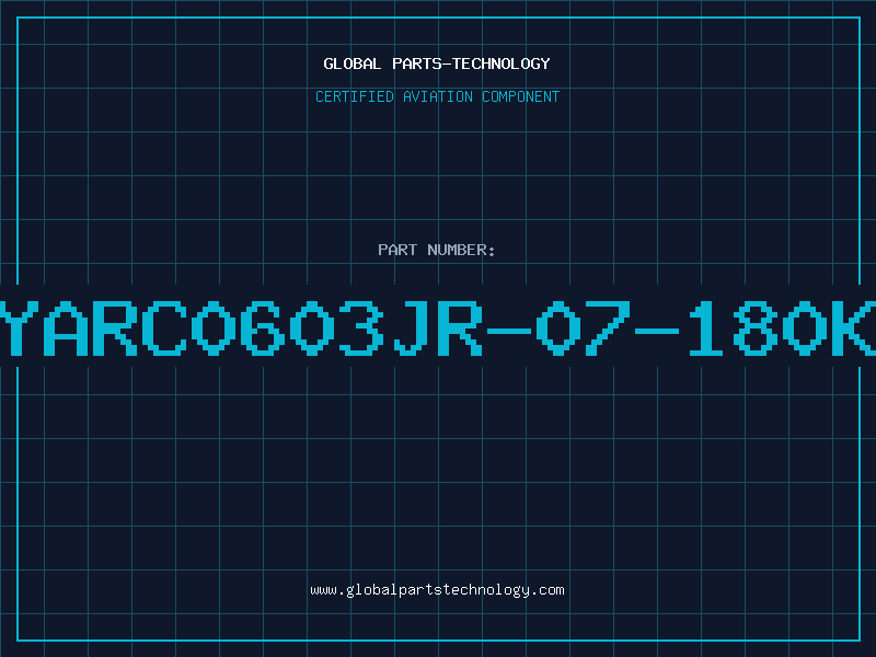 Aviation Part YARC0603JR-07-180K