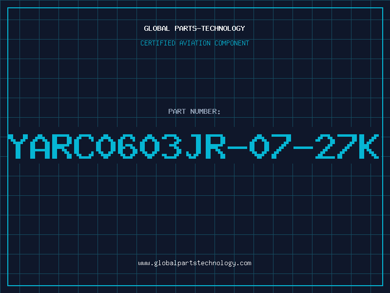 Aviation Part YARC0603JR-07-27K