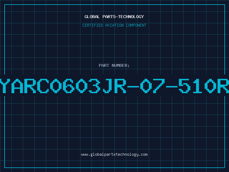 Aviation Part YARC0603JR-07-510R