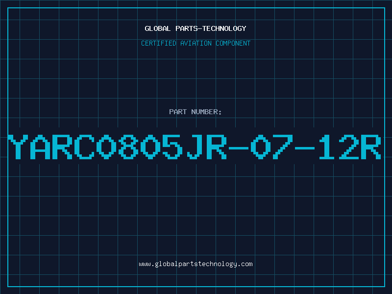 Aviation Part YARC0805JR-07-12R