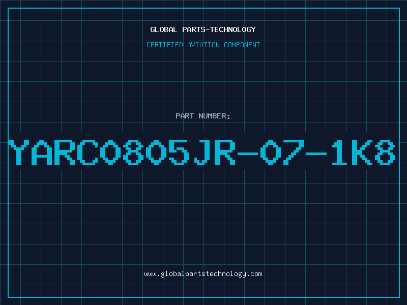 Aviation Part YARC0805JR-07-1K8