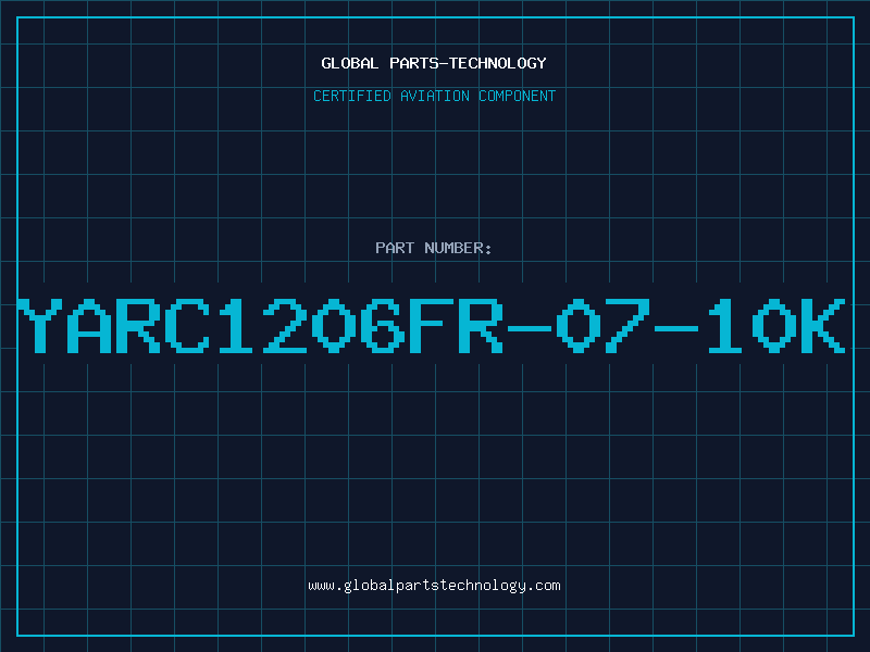 Aviation Part YARC1206FR-07-10K