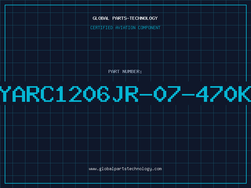 Aviation Part YARC1206JR-07-470K