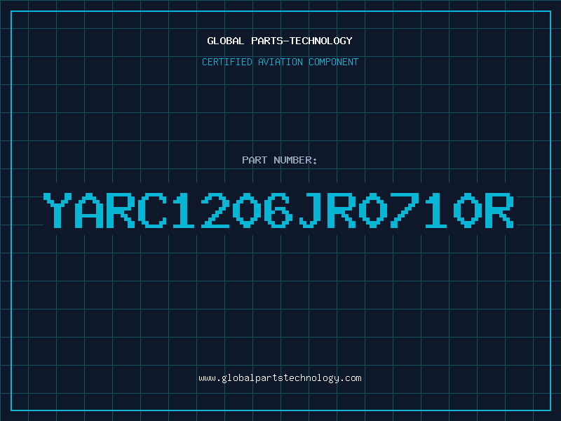 Aviation Part YARC1206JR0710R
