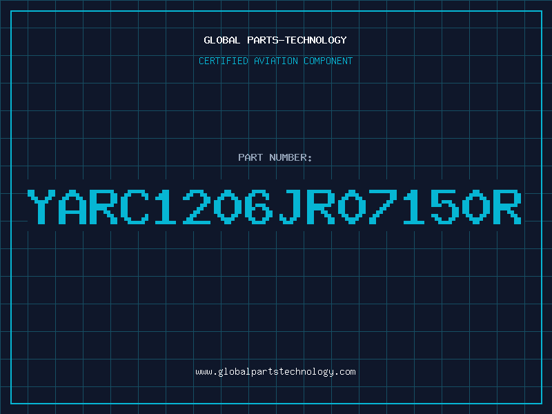 Aviation Part YARC1206JR07150R
