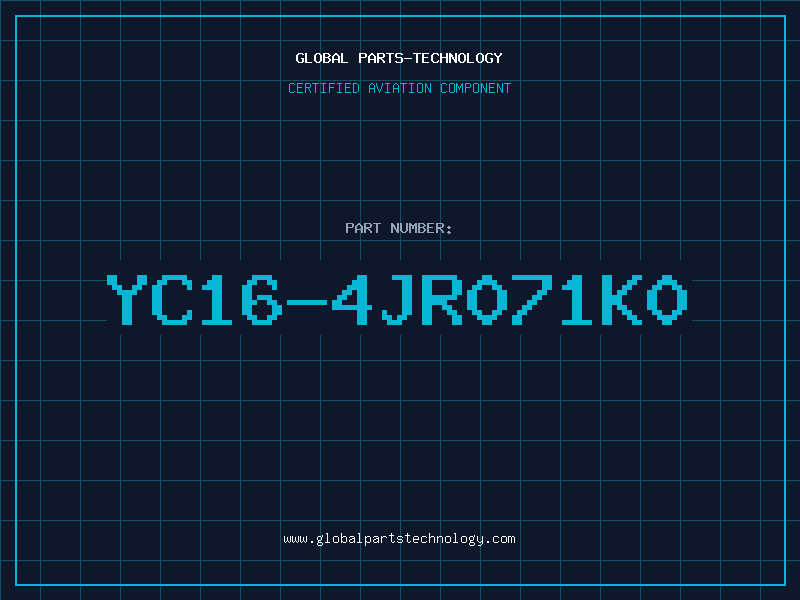 Aviation Part YC16-4JR071K0