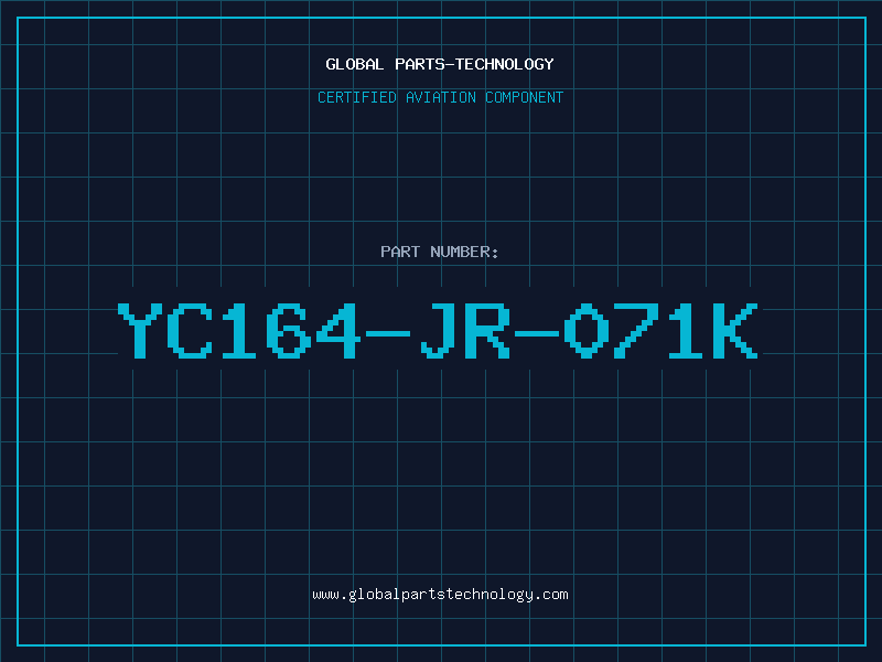 Aviation Part YC164-JR-071K
