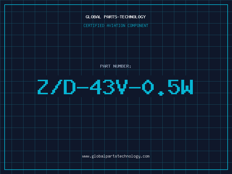 Aviation Part Z/D-43V-0.5W
