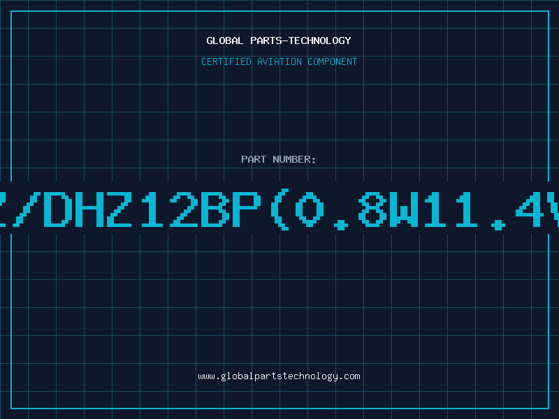 Aviation Part Z/DHZ12BP(0.8W11.4V