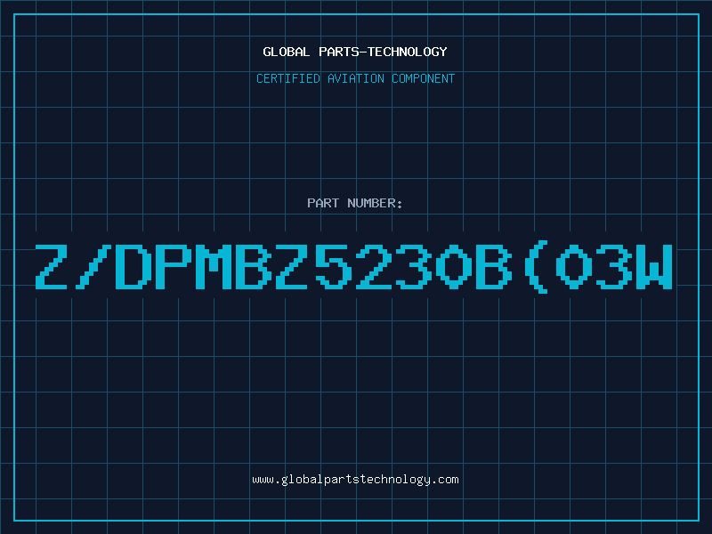 Aviation Part Z/DPMBZ5230B(03W