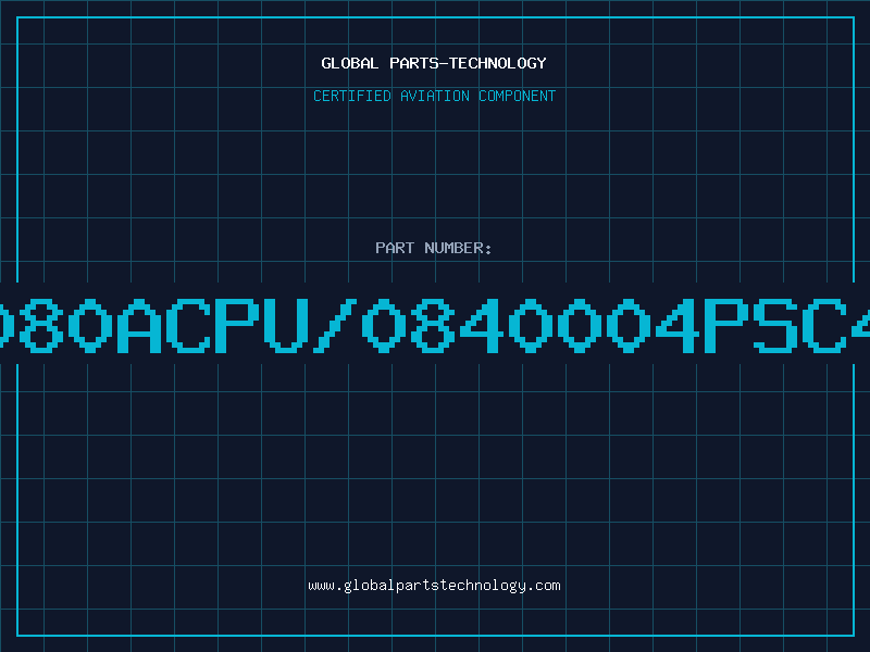 Aviation Part Z/Z080ACPU/0840004PSC4MHZ