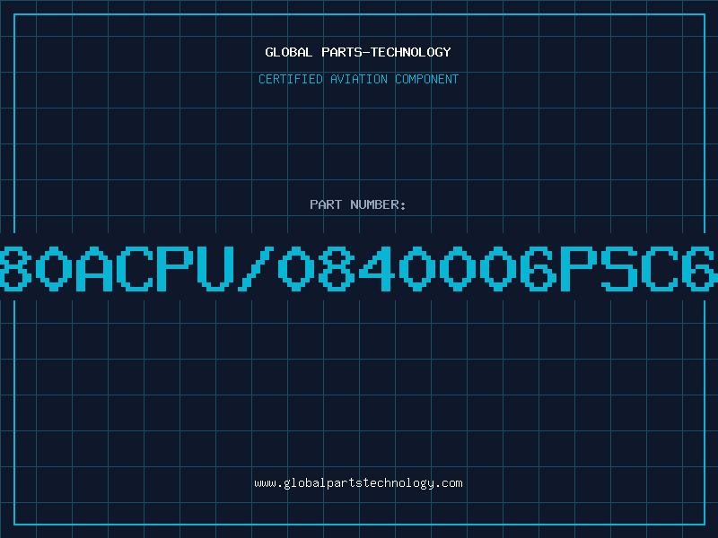 Aviation Part Z/Z80ACPU/0840006PSC6MHZ