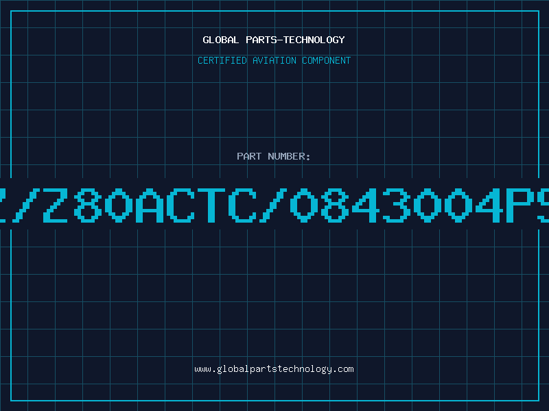 Aviation Part Z/Z80ACTC/0843004PS