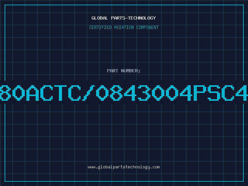 Aviation Part Z/Z80ACTC/0843004PSC4MHZ
