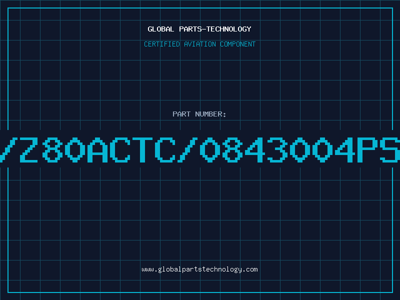 Aviation Part Z/Z80ACTC/0843004PSD