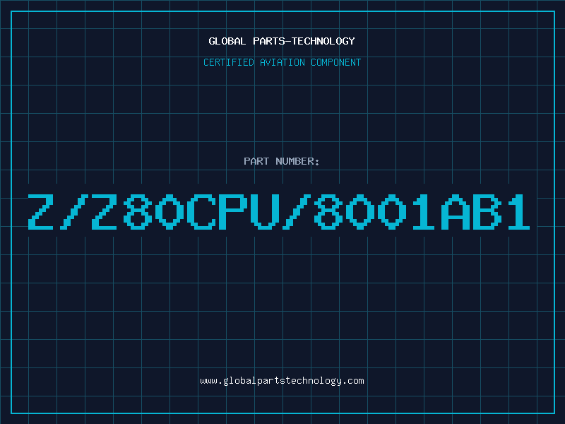 Aviation Part Z/Z80CPU/8001AB1