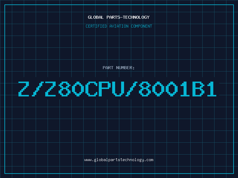 Aviation Part Z/Z80CPU/8001B1
