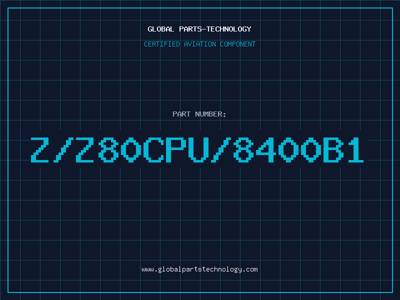 Aviation Part Z/Z80CPU/8400B1