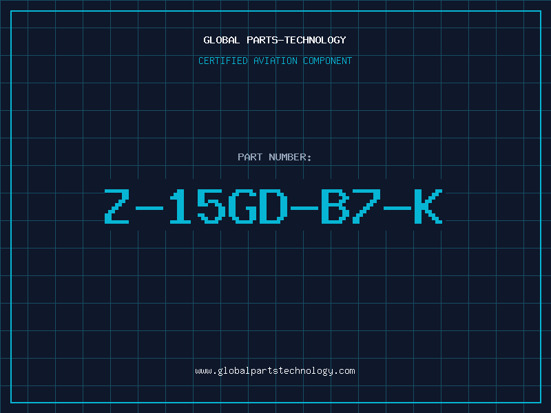 Aviation Part Z-15GD-B7-K