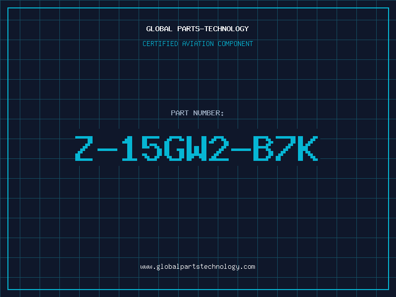 Aviation Part Z-15GW2-B7K