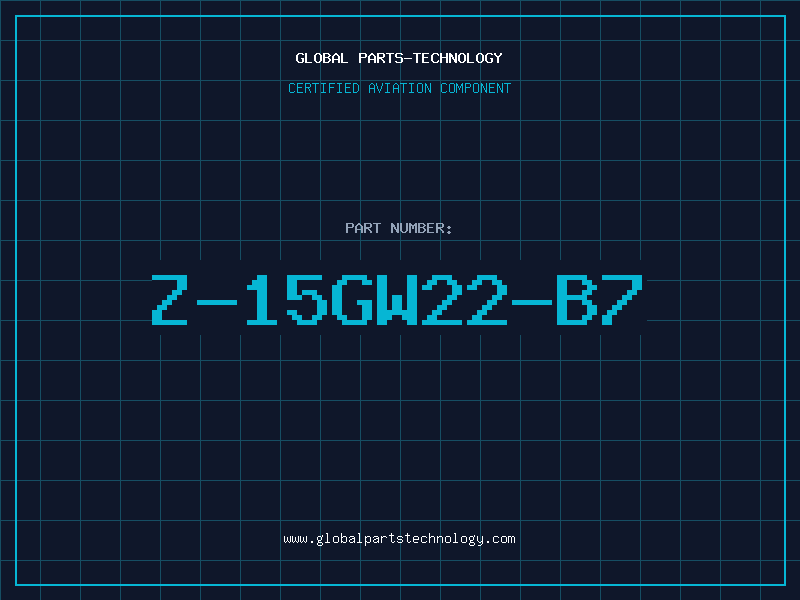 Aviation Part Z-15GW22-B7