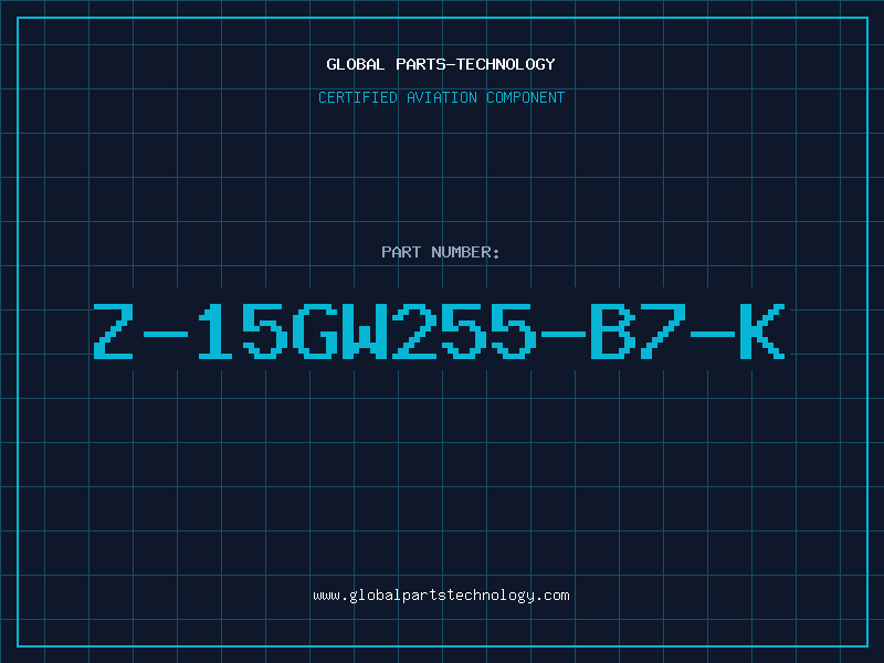 Aviation Part Z-15GW255-B7-K