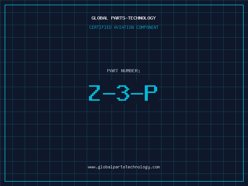 Aviation Part Z-3-P