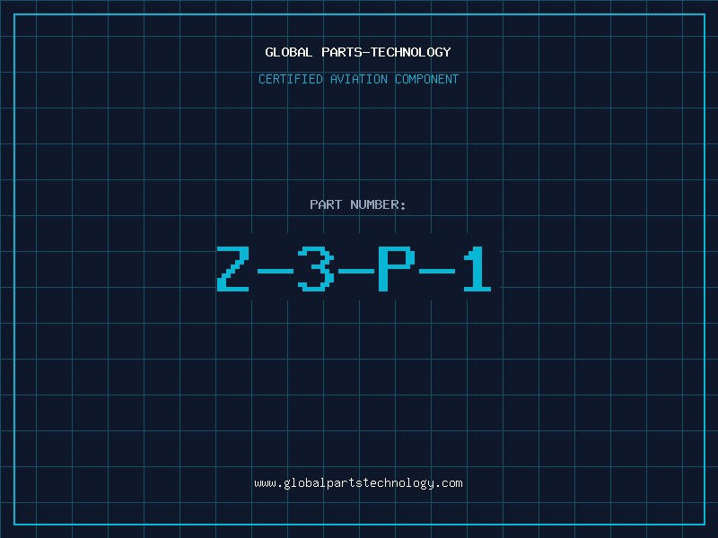 Aviation Part Z-3-P-1