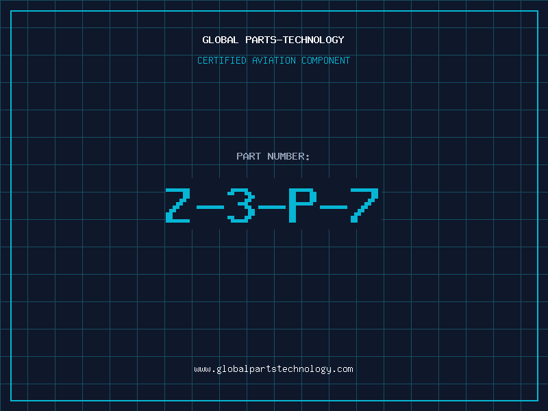 Aviation Part Z-3-P-7